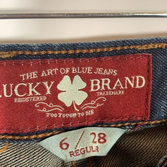 Lucky Brand Lola Boot Blue Jeans - Picture 4 of 8